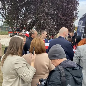 Marszałek Sejmu - Elżbieta Witek z wizytą w Strzałkowie