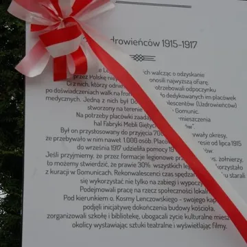 W Gomunicach upamiętniono Dom Uzdrowieńców