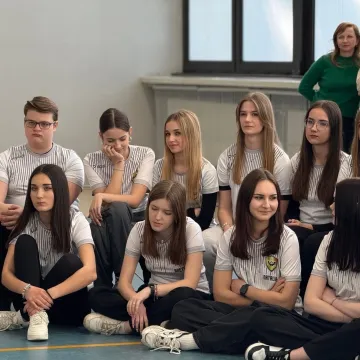 Młodzież ZSP nr 1 uczyła się, jak dbać o zdrowie i formę