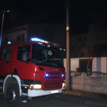 Pożar budynku na Kowalowcu