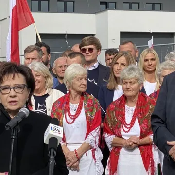 Marszałek Sejmu - Elżbieta Witek z wizytą w Strzałkowie