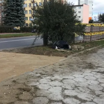 Ulica Leszka Czarnego w przebudowie