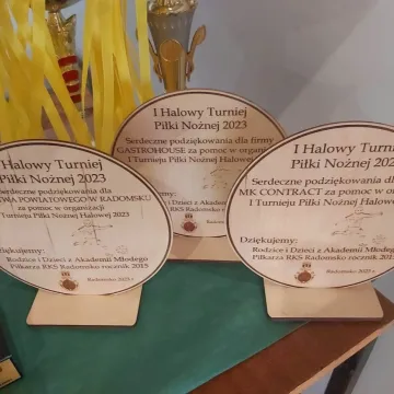 Piłkarski turniej Akademii Młodego Piłkarza RKS Radomsko