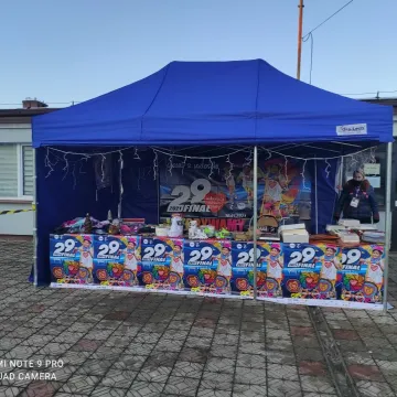 Ponad 23 tys, złotych - tyle na WOŚP zebrał sztab w Gomunicach