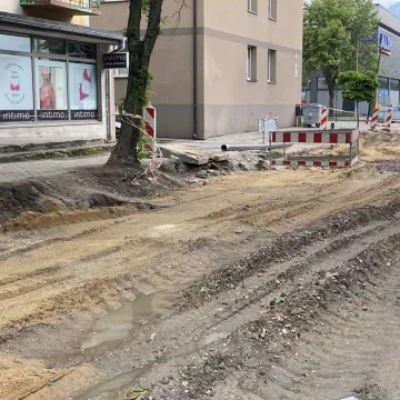 Jak postępują prace przy przebudowie ulicy Fabianiego?