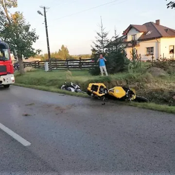 Gm. Kamieńsk: nie żyje 23-letni motocyklista