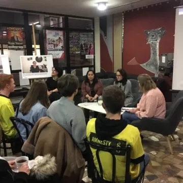 O prawach uchodźców i imigrantów na spotkaniu w MDK