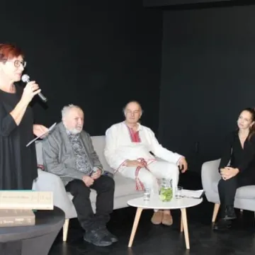 Spotkanie z Jerzym Przybyłem na finisażu wystawy „Rok Słowiański”