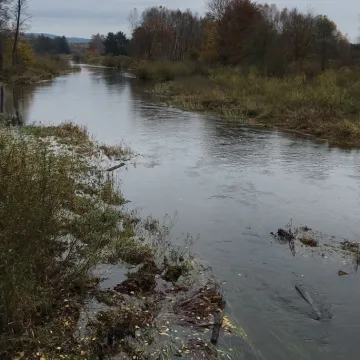 Trwa remont mostu w Krzętowie