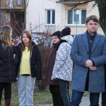 Radomsko: Wiec solidarności z Ukrainą