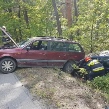 Wypadek drogowy w miejscowości Katarzynów