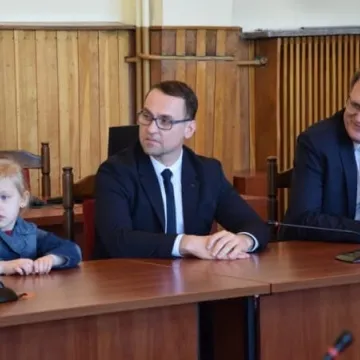 Przedszkolaki z wizytą w urzędzie miasta