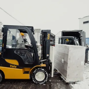 Terytorialsi dostarczyli płyny do dezynfekcji