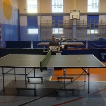 Pierwsze miejsce w tenisie stołowym dla Starostwa Powiatowego