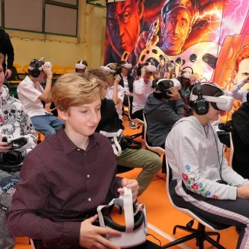 Innowacyjna lekcja historii w szkole w Strzałkowie