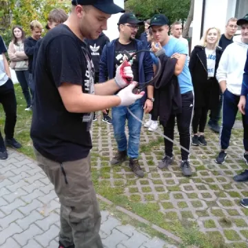 Uczniowie z „Mechanika” na Rajdzie Geodety