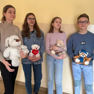 Pluszowe misie królowały w PSP nr 7 w Radomsku