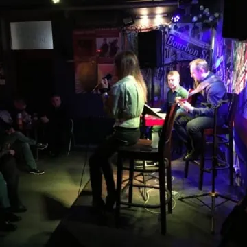 Ana Andrzejewska w Burbon Street