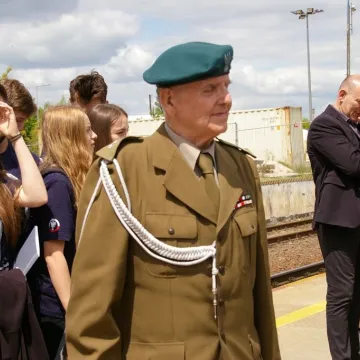 Pociąg „Warszyc” wjechał na peron w Radomsku