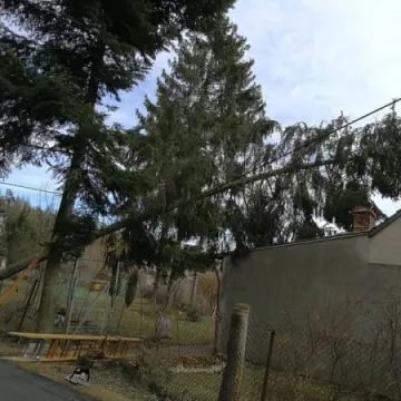 7 interwencji straży pożarnej z powodu silnego wiatru