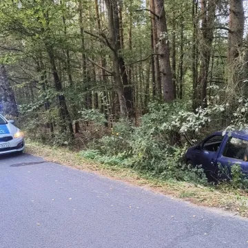[WIDEO] Wypadek w Józefowie. Jedna osoba przewieziona do szpitala