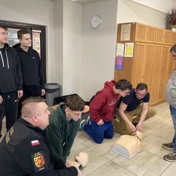 Uczyli się pierwszej pomocy. Tydzień Profilaktyki w „Mechaniku”