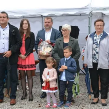 Dożynki w Niedośpielinie w gminie Wielgomłyny