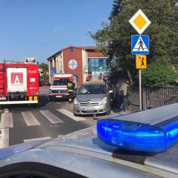 W Radomsku zderzyły się trzy samochody osobowe. Są utrudnienia