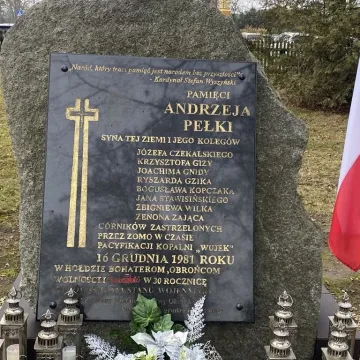 W Niedośpielinie uczczono pamięć spacyfikowanych górników