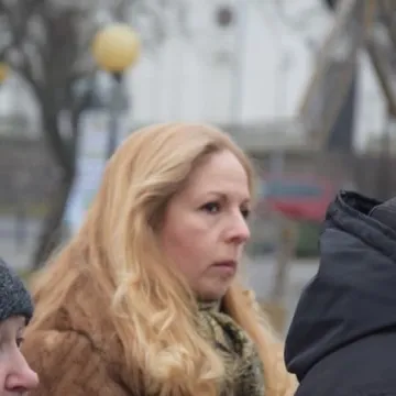 Zapalili chanukowe świece na placu 3 Maja w Radomsku