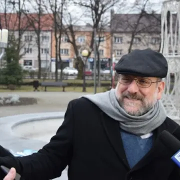 Zapalili chanukowe świece na placu 3 Maja w Radomsku