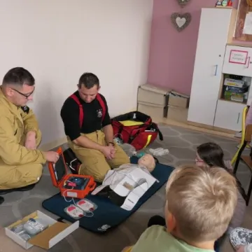„Czad i ogień – obudź czujność” – akcja w szkole w Strzałkowie