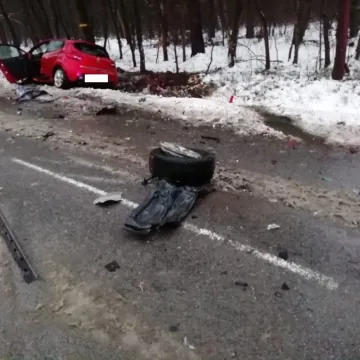 27-latka straciła panowanie nad pojazdem