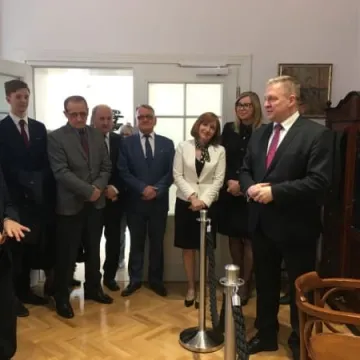 Otwarcie Gabinetu Stanisława Sankowskiego w Muzeum w Radomsku