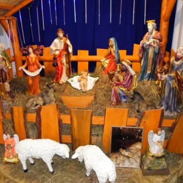 Szopka w kościele NMP Królowej Polski w Radomsku
