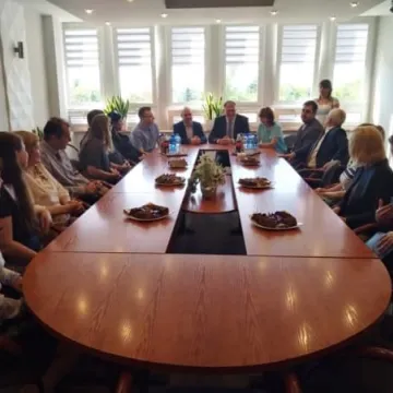 Wizyta gości z miast partnerskich