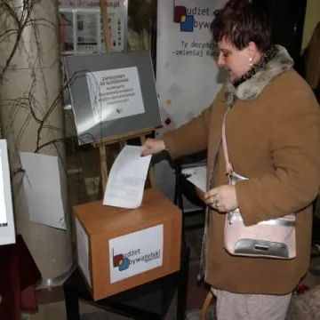 Promowali inwestycje Budżetu Obywatelskiego