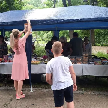 Kiermasz dla Mateusza Czapli w Parku Świętojańskim w Radomsku