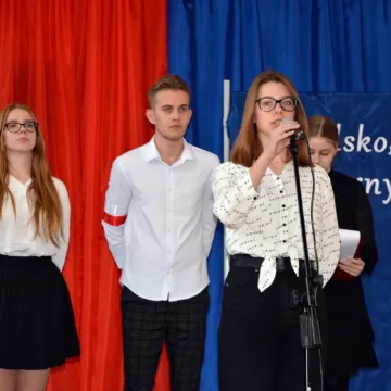 Ślubowanie uczniów przedborskiego liceum