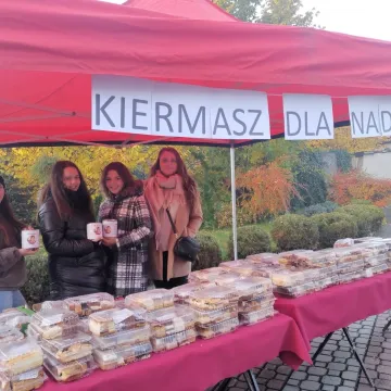 Kiermasz wypieków dla Nadusi