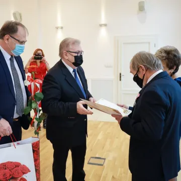 Złoci małżonkowie otrzymali medale