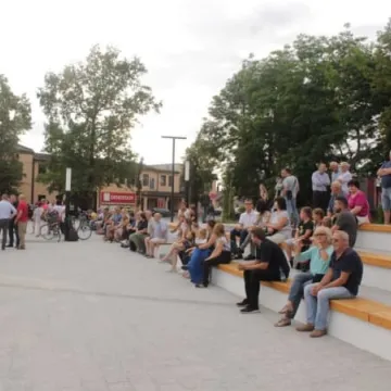 Otwarcie skweru im. Jakuba Lechowskiego w Radomsku