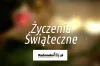 Życzenia z okazji Świąt Bożego Narodzenia