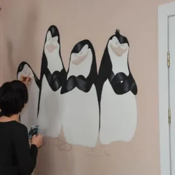 Pomalowali oddział dziecięcy