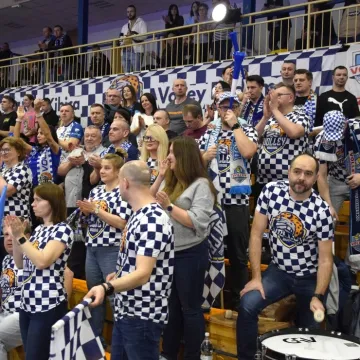 Kibice na meczu Bugaj Volley Radomsko - MLKS ABO Energy Gubin
