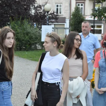 W obronie niezależnych mediów. Protest w Radomsku