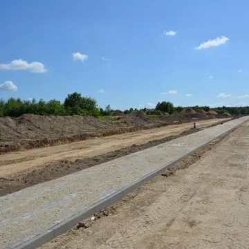 Ulica Stolarzy w Radomsku w rozbudowie
