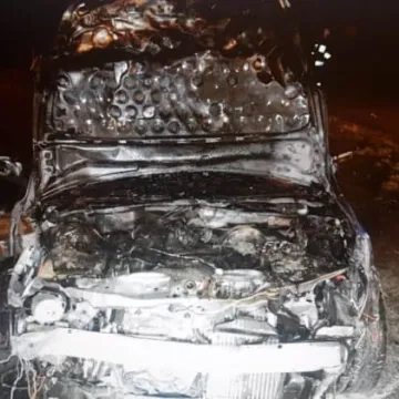 Zderzenie na Borkach. Zapaliły się samochody 