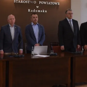 Zmiany w budżecie i minuta ciszy na sesji Rady Powiatu Radomszczańskiego