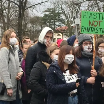 Młodzieżowy strajk klimatyczny w Radomsku